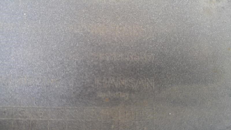 Defensa (parachoques) trasera usada original (OEM) Chevrolet Orlando 2012-2014