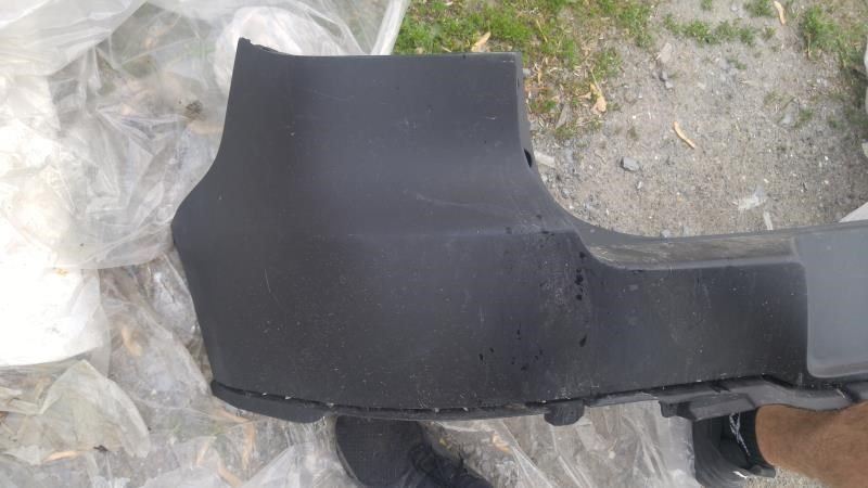 Rear bumper cover used genuine OEM Volkswagen Tiguan 2012-2017