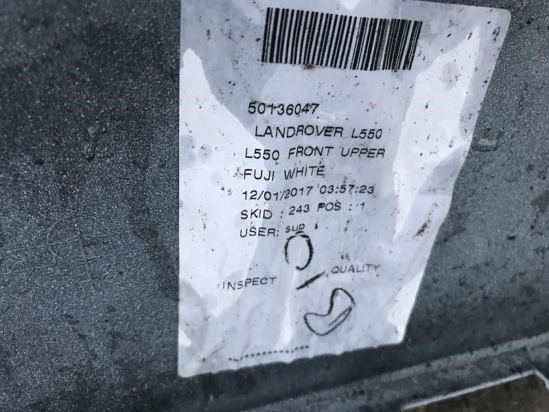 Front bumper cover used genuine OEM Land Rover Range Rover 2013-2017