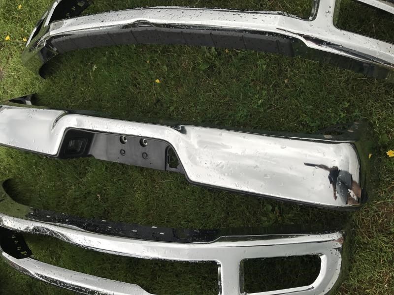 Rear bumper bracket set used genuine OEM RAM 1500 2011-2018