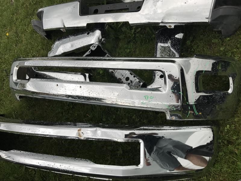 Front bumper bracket set used genuine OEM RAM 2500 2011-2018