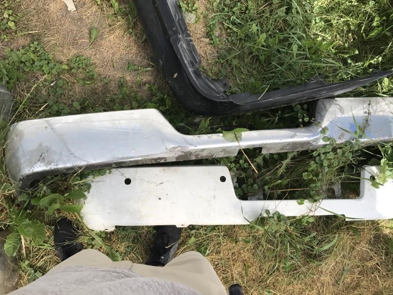 Rear bumper bracket set used genuine OEM RAM 1500 2011-2018