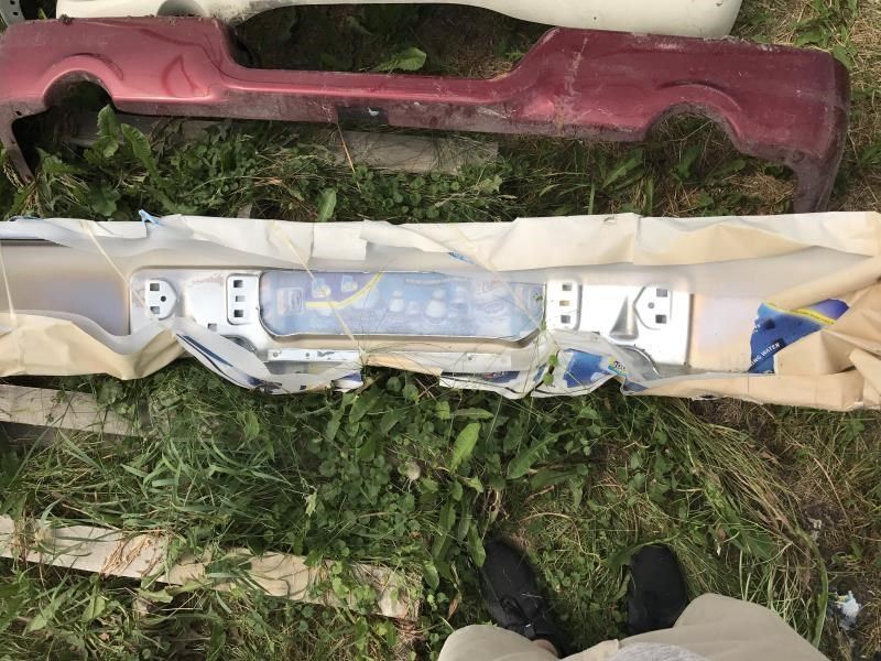 Front bumper face bar used genuine OEM Ford F-150 2009-2014