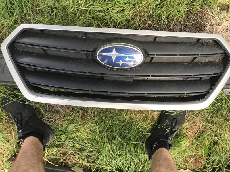 Grille assembly used genuine OEM Subaru Legacy 2015-2017