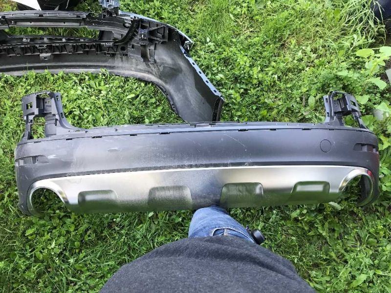 Defensa (parachoques) trasera usada original (OEM) Audi Allroad 2013-2016