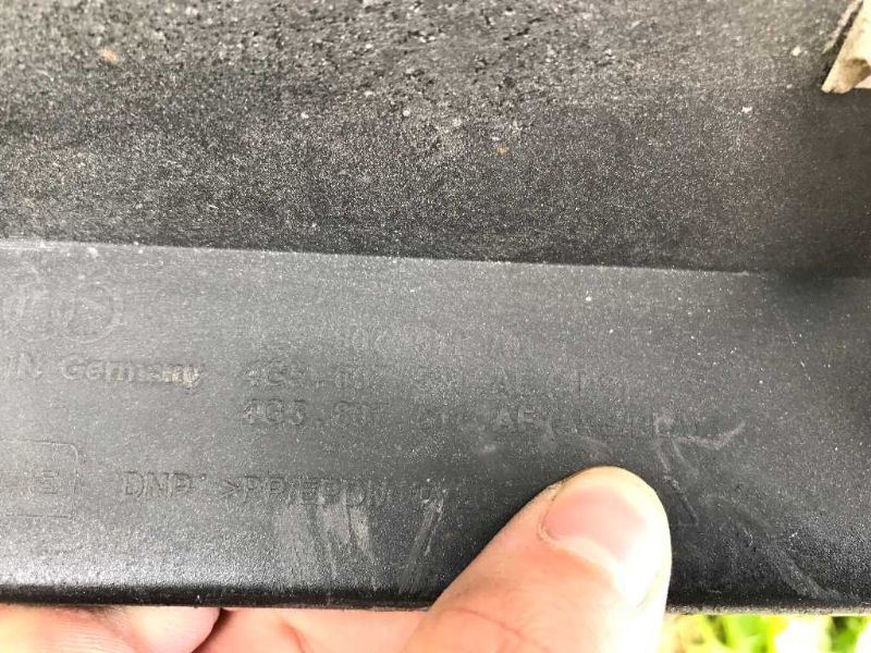 Rear bumper cover used genuine OEM Audi A3 2015