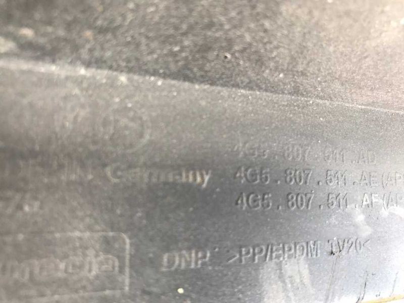 Rear bumper cover used genuine OEM Audi A3 2015
