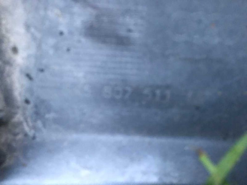 Rear bumper cover used genuine OEM Audi A4 2013-2016