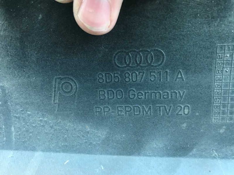 Rear bumper cover used genuine OEM Audi A4 2007-2009