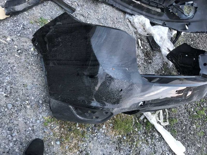 Rear bumper cover used genuine OEM Porsche Cayenne 2011-2014