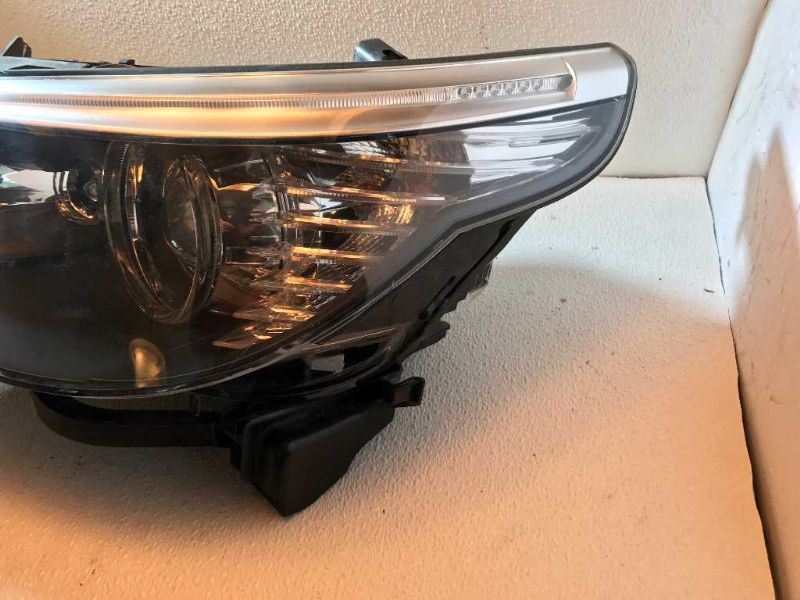 Left headlamp lens/housing used genuine OEM BMW 528I 2008-2010