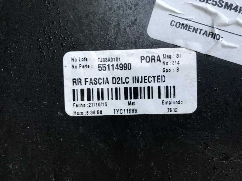 Rear bumper cover used genuine OEM Chevrolet Cruze 2016-2019