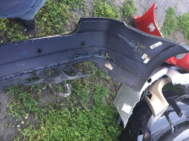 Rear bumper cover upper used genuine OEM Mercedes-Benz GL350 2010-2012
