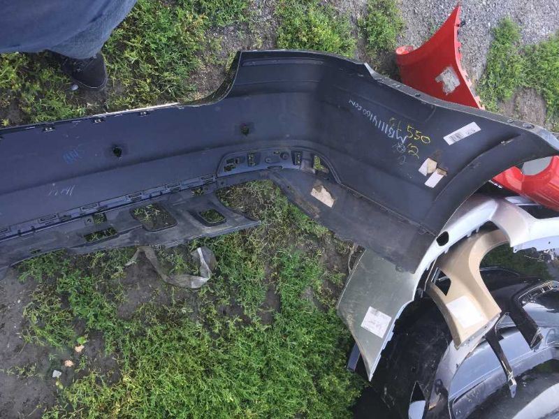 Rear bumper cover upper used genuine OEM Mercedes-Benz GL350 2010-2012