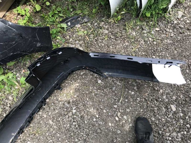 Defensa (parachoques) trasera usada original (OEM) Audi A3 2015