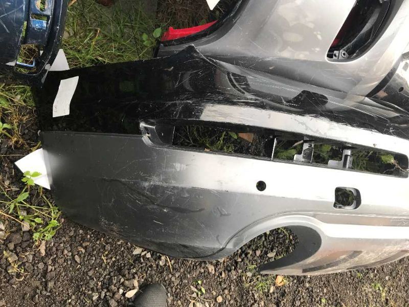 Defensa (parachoques) trasera usada original (OEM) Audi Q7 2007-2015