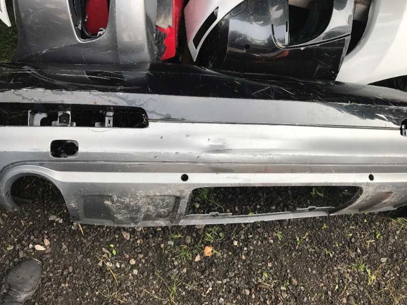 Defensa (parachoques) trasera usada original (OEM) Audi Q7 2007-2015