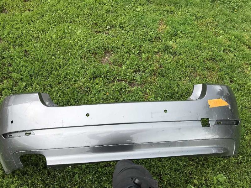 Rear bumper cover used genuine OEM BMW 528I 2011-2016