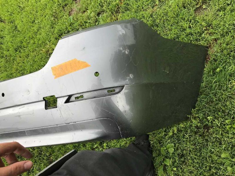 Rear bumper cover used genuine OEM BMW 528I 2011-2016