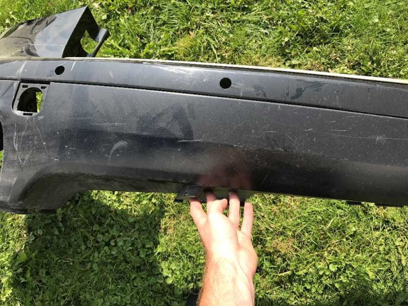 Rear bumper cover used genuine OEM Porsche Cayenne 2008-2010