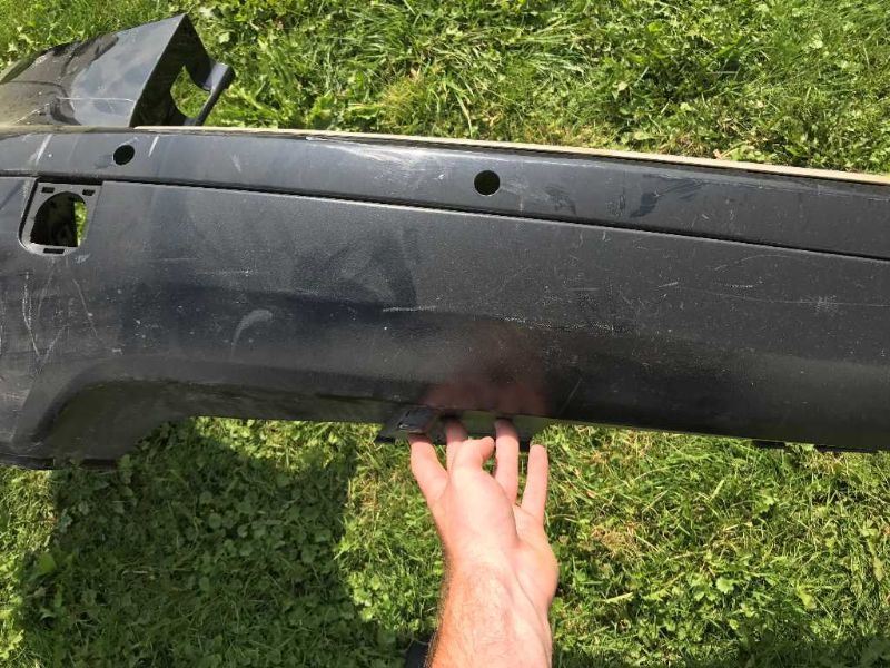 Rear bumper cover used genuine OEM Porsche Cayenne 2008-2010