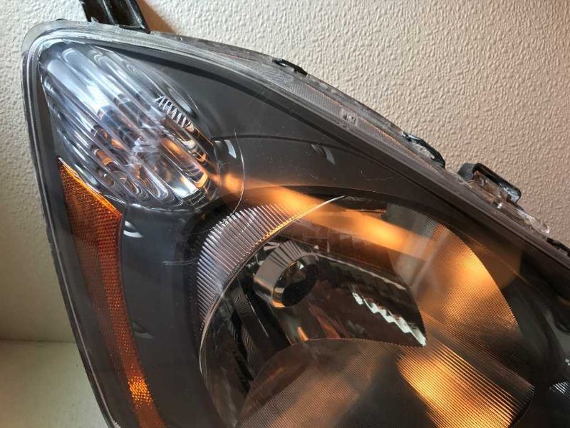 Right headlamp assembly composite used genuine OEM Honda FIT 2007-2008
