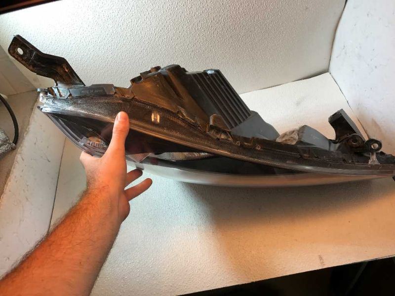 Right headlamp assembly composite used genuine OEM Honda FIT 2007-2008
