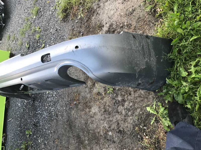 Rear bumper cover lower used genuine OEM Audi Q7 2007-2009