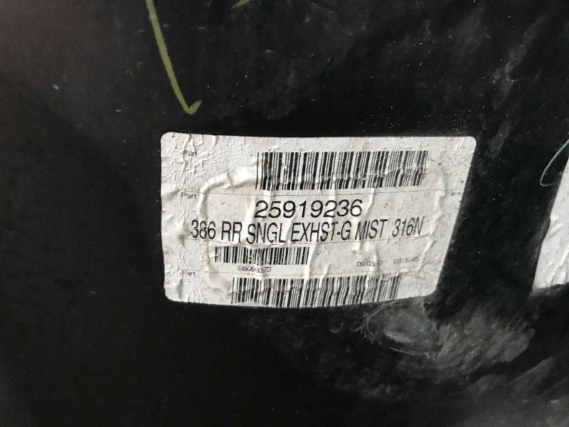 Rear bumper cover used genuine OEM Chevrolet Malibu 2008-2012