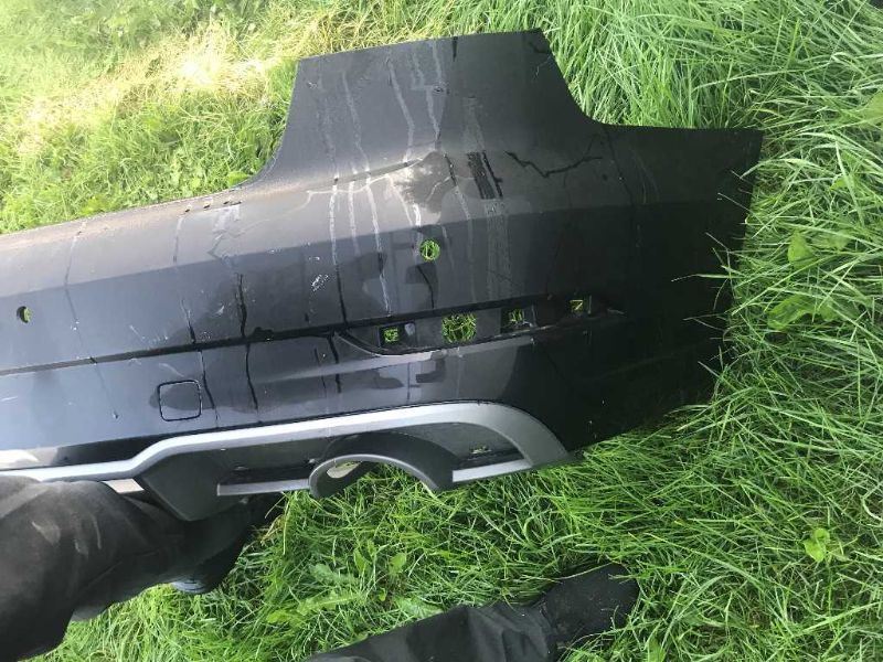Defensa (parachoques) trasera usada original (OEM) Audi A3 2017-2020