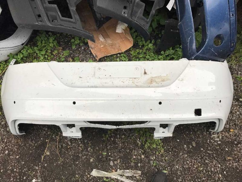 Defensa (parachoques) trasera usada original (OEM) Audi TT Quattro 2008-2015