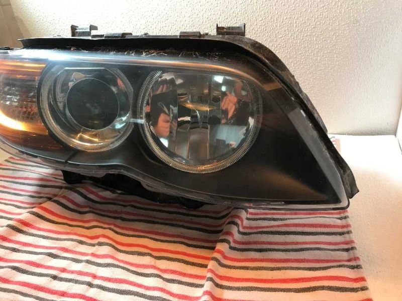 Right headlamp lens/housing used genuine OEM BMW X5 2004-2006