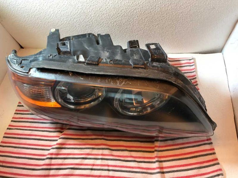 Right headlamp lens/housing used genuine OEM BMW X5 2004-2006