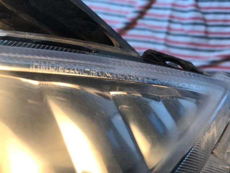 Left fog lamp assembly used genuine OEM Hyundai Sonata 2011-2015