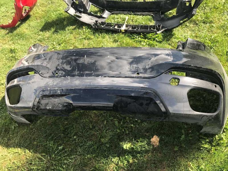 Rear bumper cover lower used genuine OEM BMW X6 2015-2019