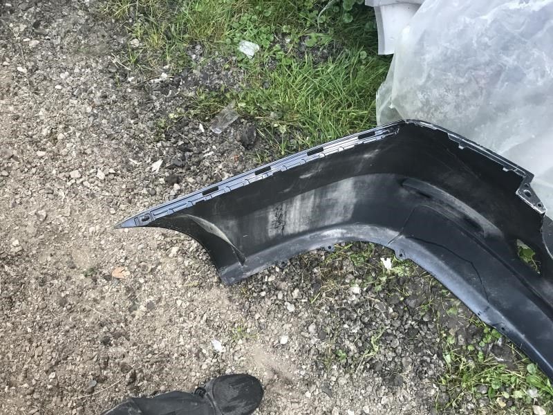 Rear bumper cover used genuine OEM BMW 320I 2012-2015
