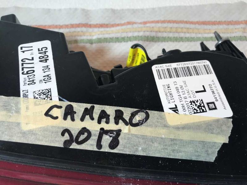 Tail Lamp used genuine OEM Chevrolet Camaro 2016-2018