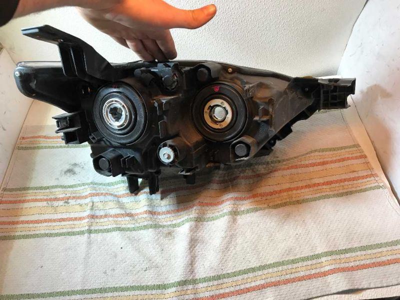Left headlamp lens/housing used genuine OEM Mazda CX-3 2016-2022