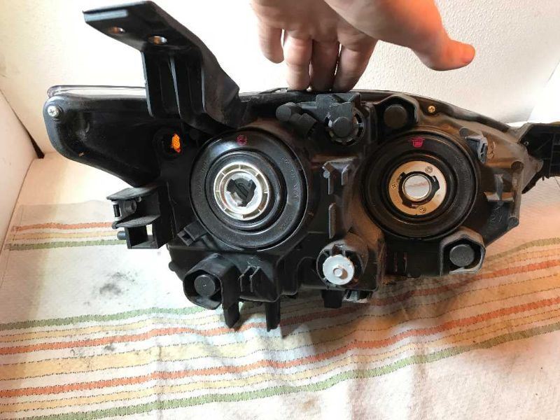 Left headlamp lens/housing used genuine OEM Mazda CX-3 2016-2022