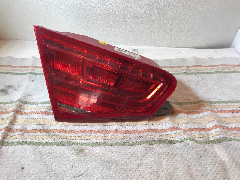 Left taillamp assembly inner used genuine OEM Audi A8 Quattro 2016-2018