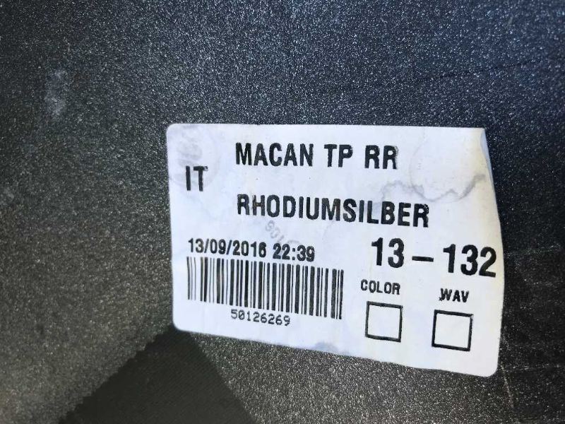 Rear Bumper Cover used genuine OEM Porsche Macan 2015-2018