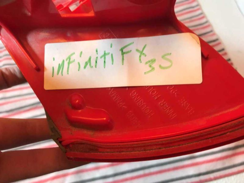 Tail Lamp used genuine OEM Infiniti Infiniti FX Series 2003-2008
