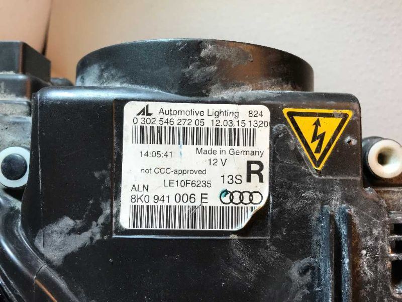 Right headlamp bracket used genuine OEM Audi A5 Quattro 2012-2017