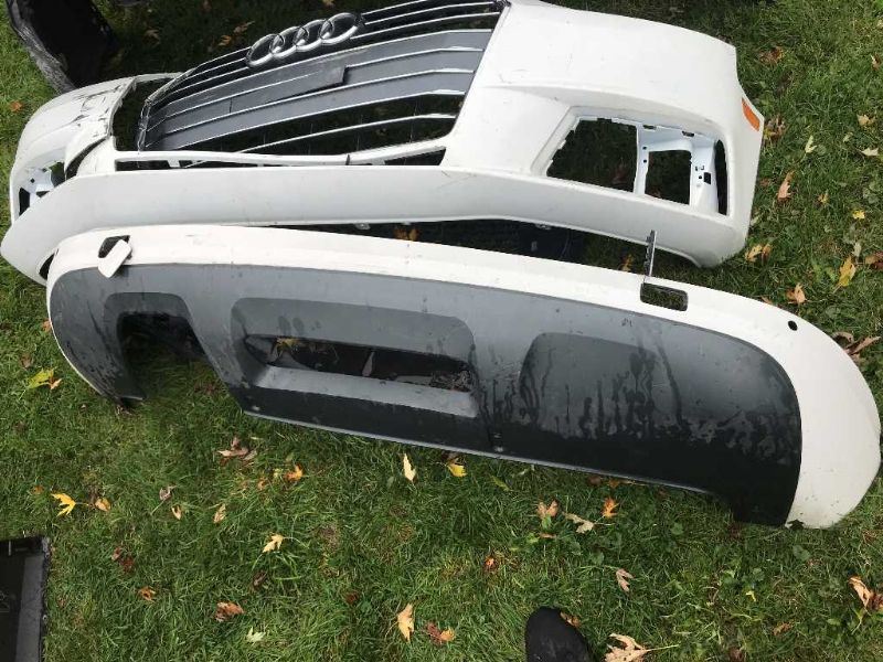 Rear bumper cover lower used genuine OEM Audi Q3 2016-2018