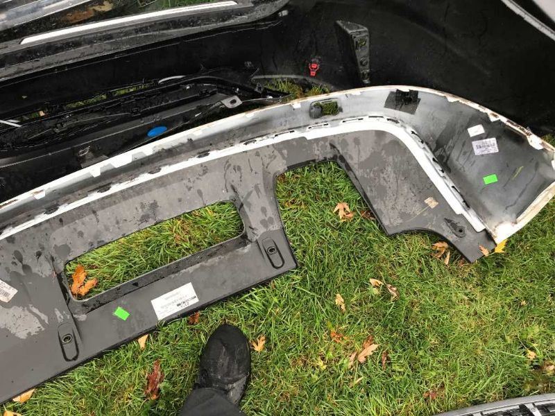 Rear bumper cover lower used genuine OEM Audi Q3 2016-2018