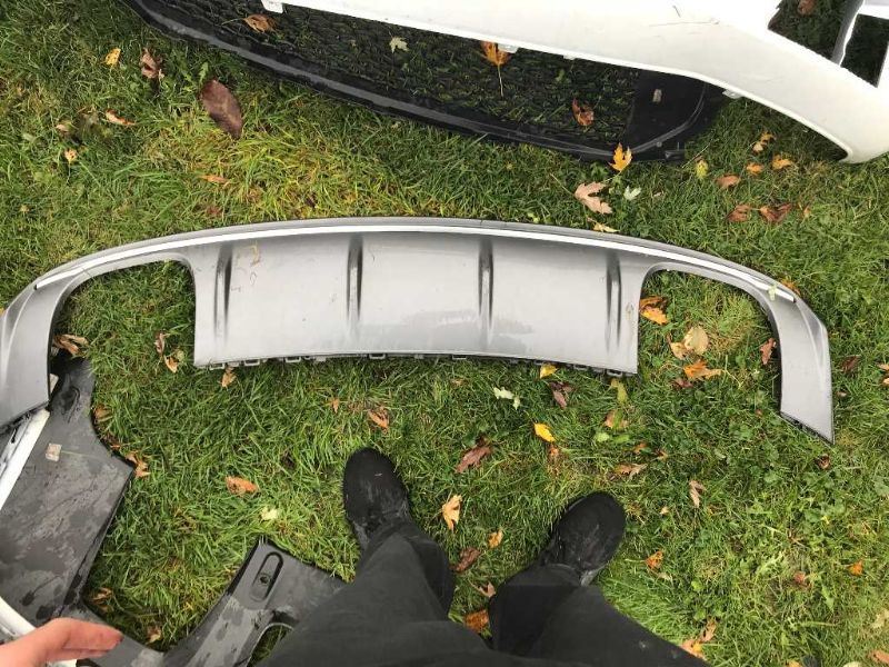 Rear bumper cover used genuine OEM Audi A5 Quattro 2013-2017