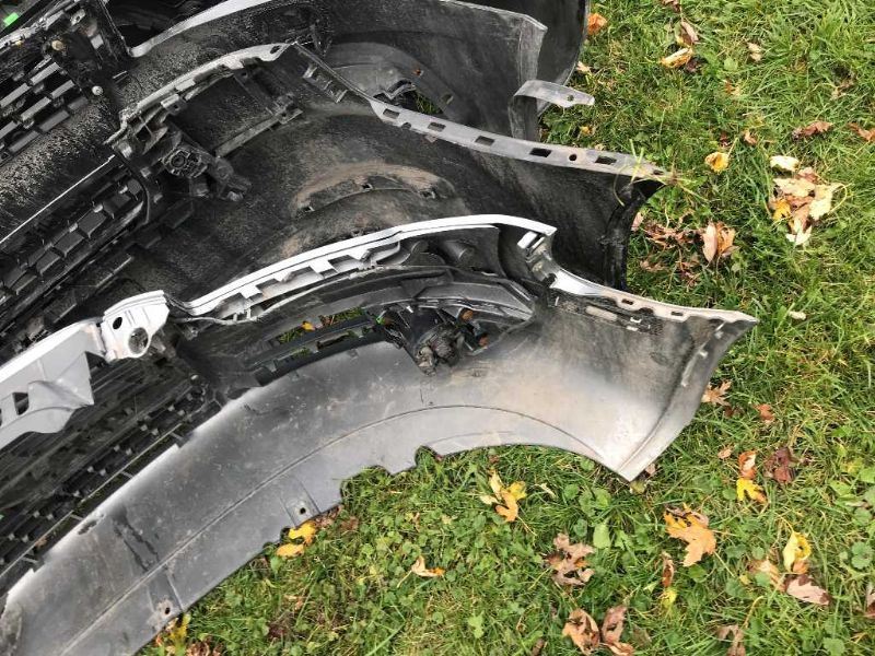 Front bumper cover used genuine OEM Audi A4 2005-2009