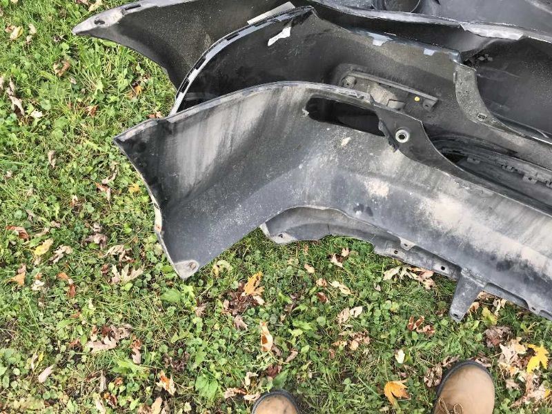 Rear bumper cover used genuine OEM Toyota RAV4 2013-2015
