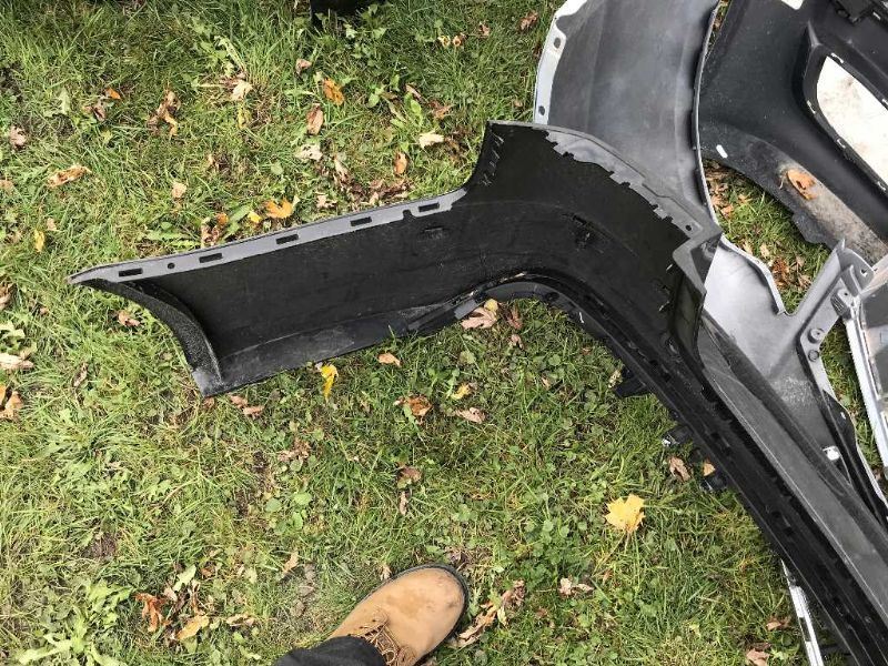 Defensa (parachoques) trasera usada original (OEM) Audi A6 2016-2018