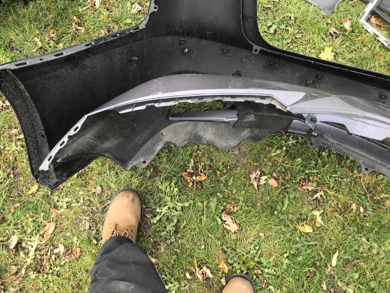 Front bumper cover used genuine OEM Honda Civic 2013-2015